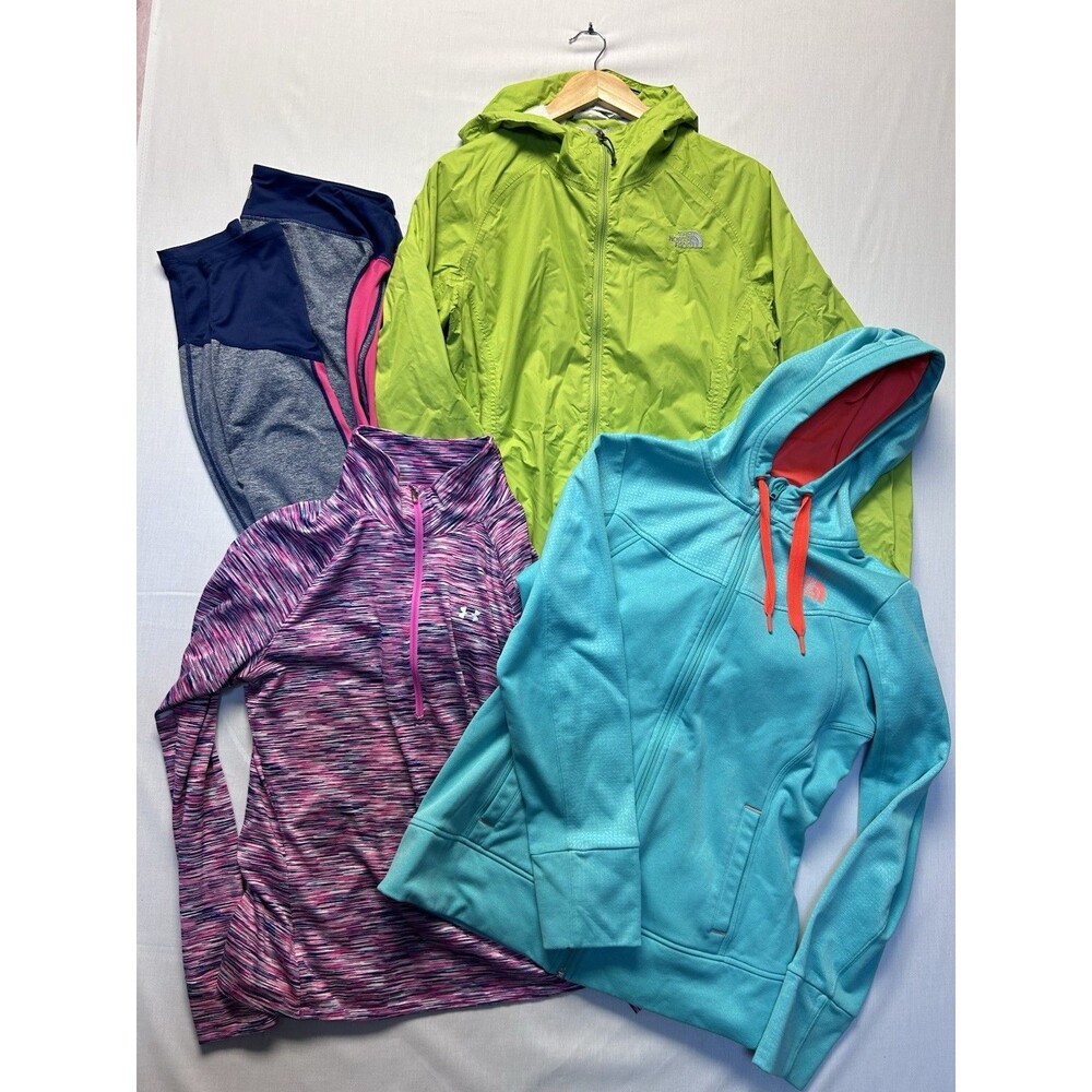 Outdoor Fall Cold Weather Athletic North Face Under Armour Womens L Lot Of 4